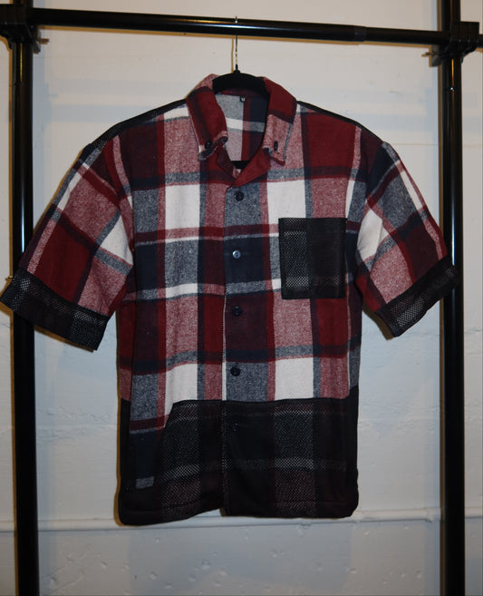 ZPlaid Mesh Shirt